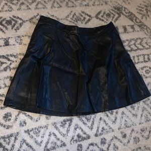 American Eagle Leather Skirt NWT